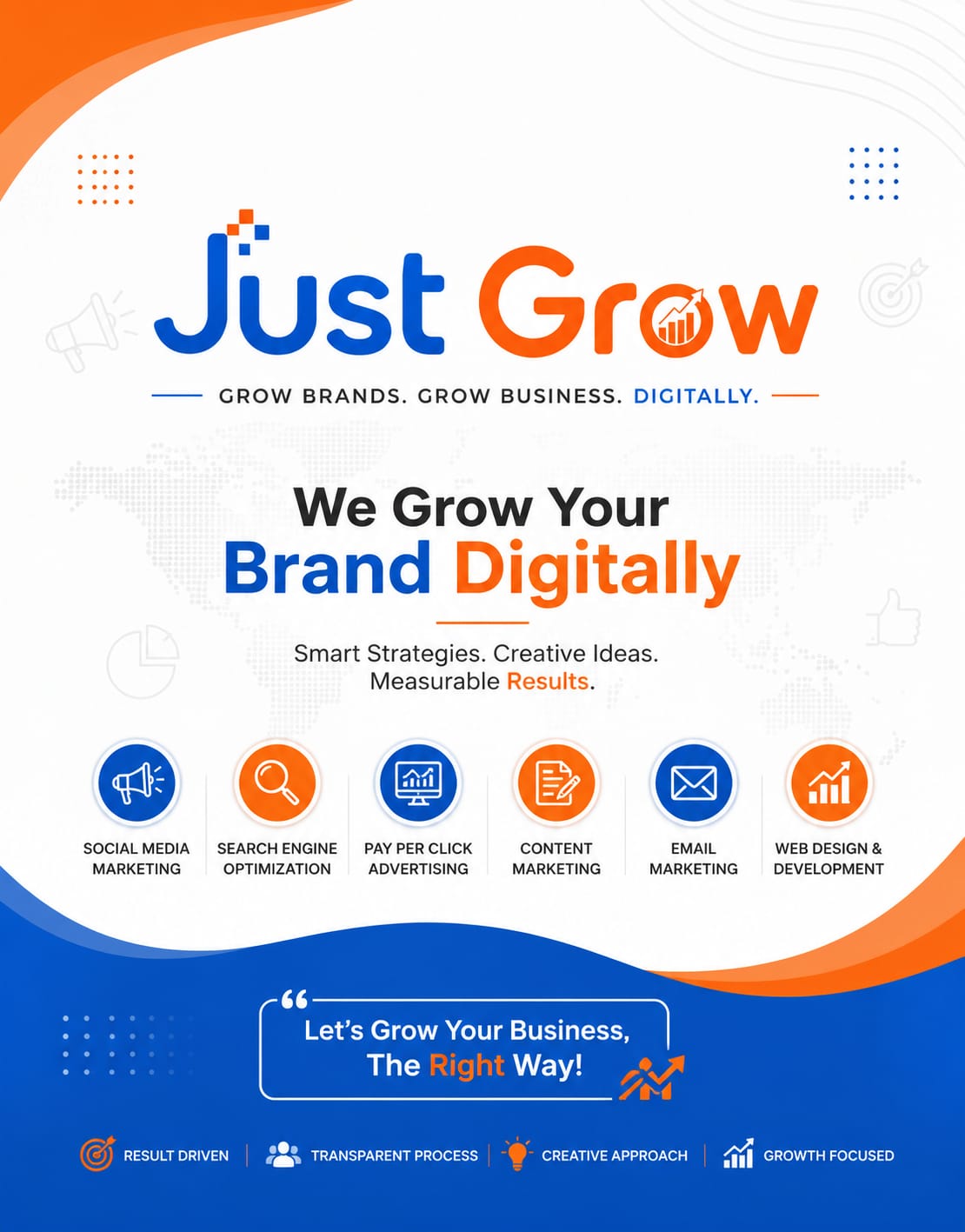 JustGrow Digital Marketing Agency in Moradabad